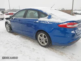 2018 Ford Fusion Hybrid S with VIN 3FA6P0UU8JR122342, listed as a IAAI auction lot 41355323 with 85,304 mi miles. Bid and sale history available at carsss.com. Image 3.