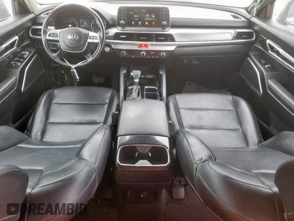 2021 Kia Telluride LX with VIN 5XYP2DHC6MG184925, listed as a Copart auction lot 65449725 with 49,193 mi miles and Clean title. Bid and sale history available at DreamBid. Image 8.