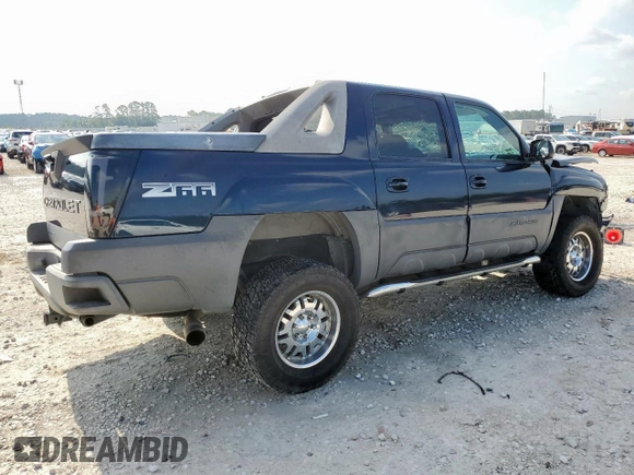 2004 Chevrolet Avalanche z VIN 3GNEC12T94G262683, wystawiony jako Copart lot #58721075 z przebiegiem 83 437 mil mil oraz Szkoda całkowita • Salvage title. Historia ofert i sprzedaży dostępna na DreamBid. Obrazek 3.