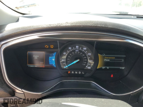2017 Ford Fusion SE z VIN 3FA6P0H70HR328463, wystawiony jako Copart lot #57768095 z przebiegiem 115 950 mil mil oraz Nie do naprawy • Non repairable. Historia ofert i sprzedaży dostępna na DreamBid. Obrazek 9.