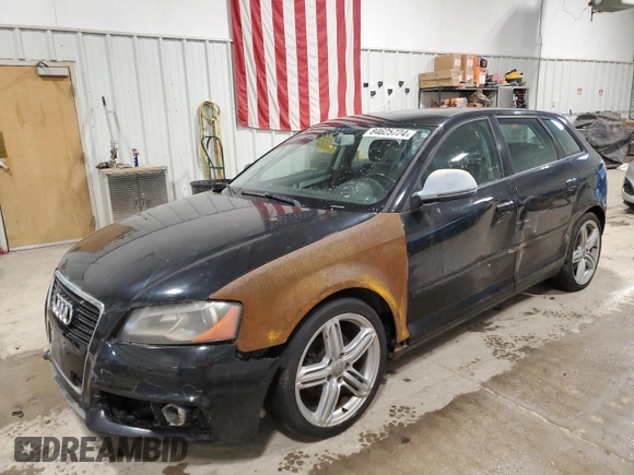 2011 Audi A3 2.0 TDI Premium Plus with VIN WAUKJAFM3BA120648, listed as a Copart auction lot 84625724 with 154,763 mi miles and Salvage Title. Bid and sale history available at carsss.com. Image 1.