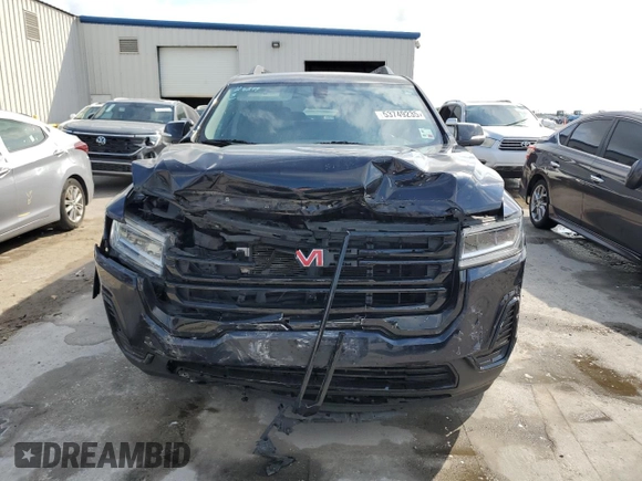 2021 GMC Acadia SLE z VIN 1GKKNKLA5MZ175425, wystawiony jako Copart lot #53749235 z przebiegiem 94 105 mil mil oraz Szkoda całkowita • Salvage title. Historia ofert i sprzedaży dostępna na DreamBid. Obrazek 5.