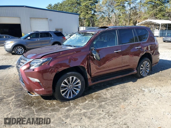 2022 Lexus GX with VIN JTJGM7BX4N5320869, listed as a Copart auction lot 82589134 with 37,748 mi miles and Salvage Title. Bid and sale history available at carsss.com. Image 1.