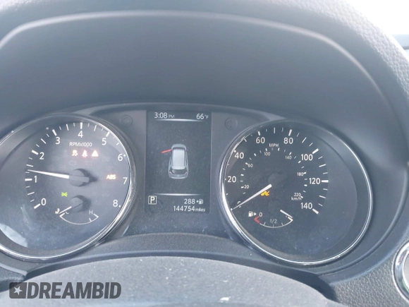 2017 Nissan Rogue SV with VIN KNMAT2MV4HP583222, listed as a IAAI auction lot 42464387 with 144,754 mi miles and . Bid and sale history available at DreamBid. Image 7.