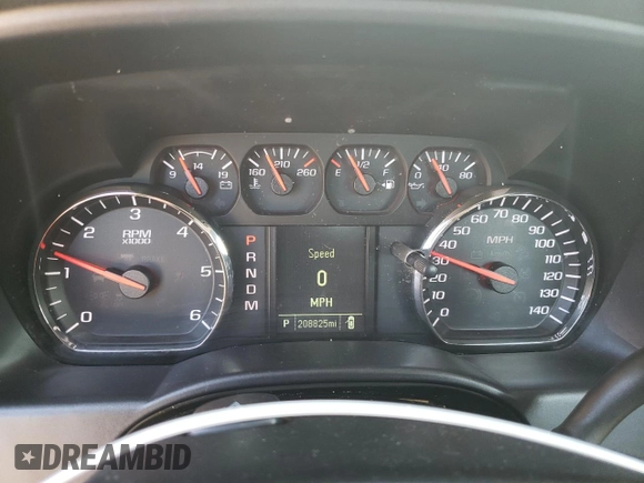 2015 Chevrolet Silverado 1500 Work Truck with VIN 1GCNCPEH6FZ365887, listed as a Copart auction lot 54604355 with 208,825 mi miles and Salvage Title. Bid and sale history available at DreamBid. Image 9.