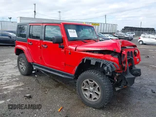 2016 Jeep Wrangler Unlimited Rubicon with VIN 1C4BJWFG1GL293302, listed as a IAAI auction lot 41811485 with 30,101 mi miles and . Bid and sale history available at DreamBid. Image 1.