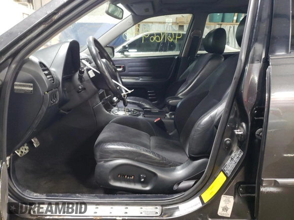 2003 Lexus IS 300/350 with VIN JTHBD192930071854, listed as a Copart auction lot 46166955 with 240,258 mi miles and Salvage Title. Bid and sale history available at DreamBid. Image 7.