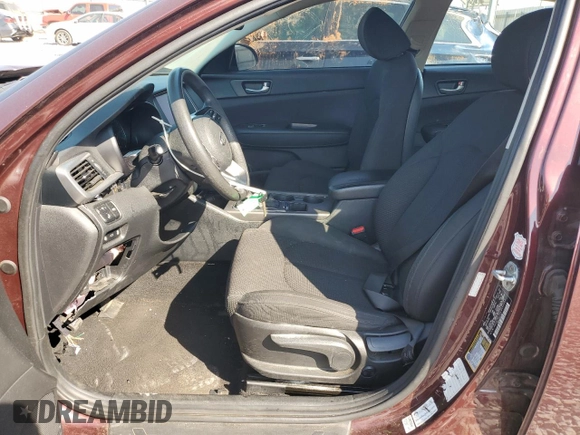 2020 Kia Optima LX with VIN 5XXGT4L3XLG431564, listed as a Copart auction lot 53740835 with 116,934 mi miles and Salvage title. Bid and sale history available at DreamBid. Image 7.