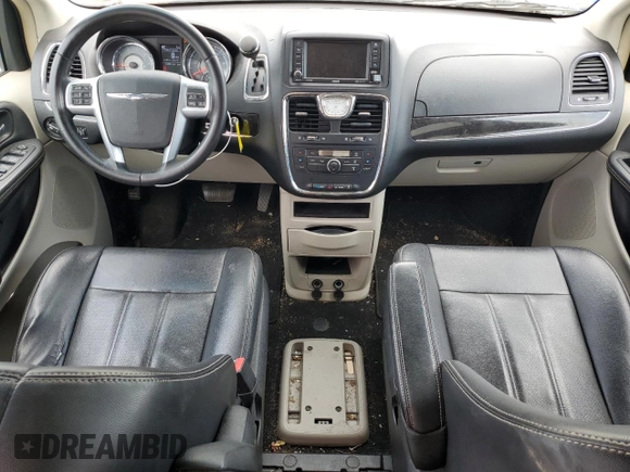 2012 Chrysler Town & Country Touring with VIN 2C4RC1BG9CR277979, listed as a Copart auction lot 55486265 with 114,851 mi miles and Salvage Title. Bid and sale history available at DreamBid. Image 8.