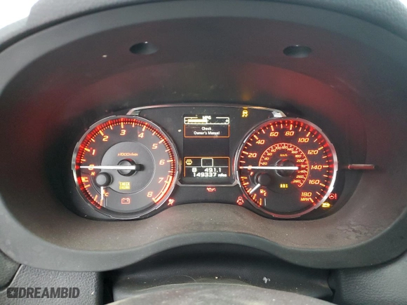 2017 Subaru WRX Premium with VIN JF1VA1E65H9803275, listed as a Copart auction lot 84851994 with 149,337 mi miles and Salvage Title. Bid and sale history available at carsss.com. Image 9.