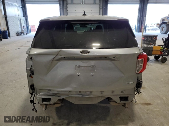 2023 Ford Explorer with VIN 1FMSK8BH5PGA42374, listed as a Copart auction lot 82211334 with 67,243 mi miles and Salvage title. Bid and sale history available at DreamBid. Image 6.