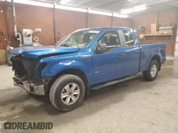 2015 Ford F-150 XLT with VIN 1FTEX1EP6FFC20794, listed as a Copart auction lot 60550415 with 101,324 mi miles and Salvage title. Bid and sale history available at DreamBid. Image 1.
