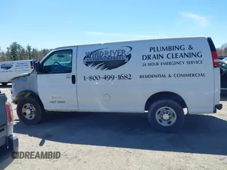 2012 Chevrolet Express Cargo Van with VIN 1GCWGFBA6C1156153, listed as a IAAI auction lot 42168661 with 233,473 mi miles. Bid and sale history available at carsss.com. Image 15.