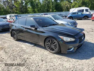 2019 Infiniti Q50 Luxe z VIN JN1EV7AP9KM515606, wystawiony jako Copart lot #53248805 z przebiegiem 100 081 mil mil oraz Nie do naprawy • Non repairable. Historia ofert i sprzedaży dostępna na DreamBid. Obrazek 4.
