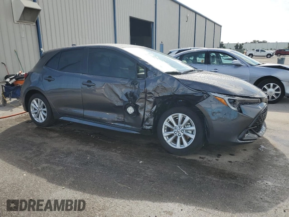 2025 Toyota Corolla Hatchback SE with VIN JTND4MBE2S3234305, listed as a Copart auction lot 62898824 with 98 mi miles and Non Repairable. Bid and sale history available at carsss.com. Image 4.