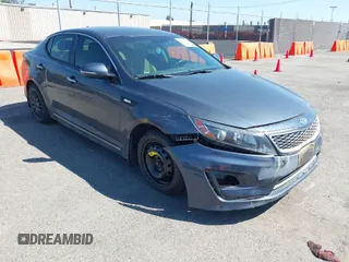 2014 Kia Optima EX with VIN KNAGN4AD8E5066053, listed as a IAAI auction lot 41868329 with 148,876 mi miles and . Bid and sale history available at DreamBid. Image 1.