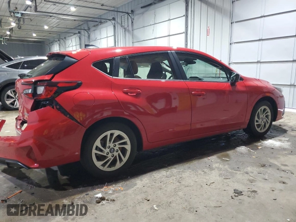 2024 Subaru Impreza with VIN JF1GUABC5R8305479, listed as a Copart auction lot 83780384 with 13,889 mi miles and Salvage Title. Bid and sale history available at DreamBid. Image 3.
