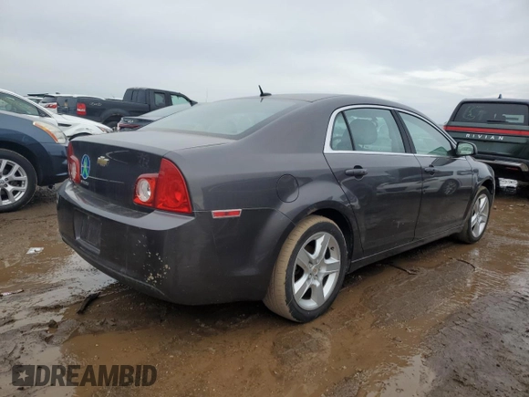 2011 Chevrolet Malibu 1LS with VIN 1G1ZB5E12BF160437, listed as a Copart auction lot 46747665 with 150,845 mi miles and Clean Title. Bid and sale history available at DreamBid. Image 3.
