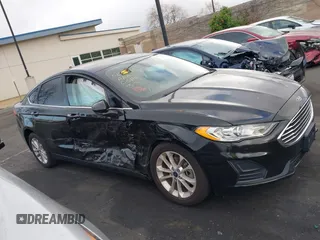 2020 Ford Fusion SE with VIN 3FA6P0HD6LR113376, listed as a IAAI auction lot 41797801 with 51,928 mi miles. Bid and sale history available at carsss.com. Image 14.