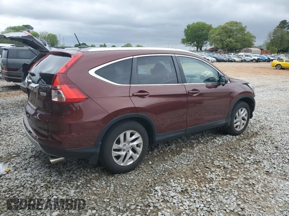 2015 Honda CR-V EX-L with VIN 2HKRM3H77FH510629, listed as a Copart auction lot 51995625 with 132,943 mi miles and Salvage Title. Bid and sale history available at carsss.com. Image 3.