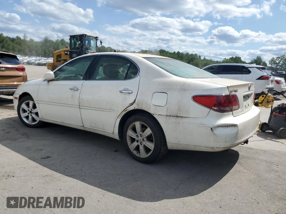 2005 Lexus ES 350 с VIN JTHBA30G155113713, выставлен на аукционе Copart как лот 82008504 с пробегом 285 295 миль миль и Списание • Salvage title. История ставок и продаж доступна на DreamBid. Изображение 2.