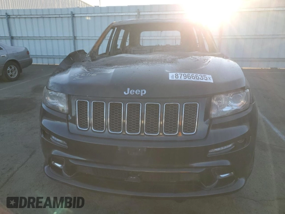2012 Jeep Grand Cherokee SRT8 with VIN 1C4RJFDJ1CC311983, listed as a Copart auction lot 87966635 with 0 mi miles and Non Repairable. Bid and sale history available at carsss.com. Image 5.