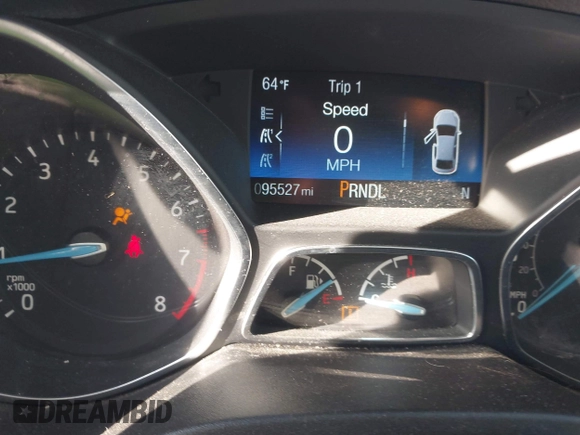 2016 Ford Focus SE with VIN 1FADP3F2XGL207906, listed as a IAAI auction lot 42099203 with 95,527 mi miles. Bid and sale history available at carsss.com. Image 15.