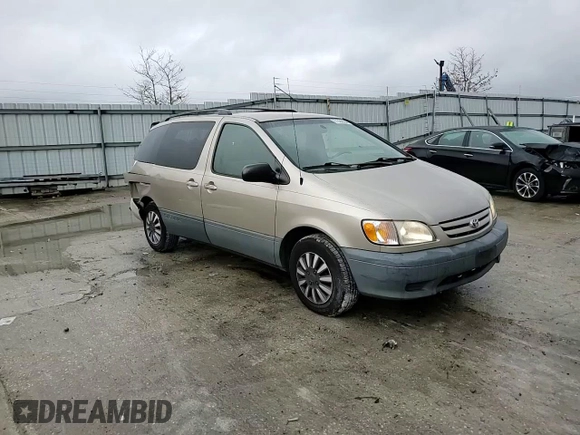 2003 Toyota Sienna CE with VIN 4T3ZF19C33U537521, listed as a Copart auction lot 81326624 with 241,591 mi miles and Salvage Title. Bid and sale history available at carsss.com. Image 11.