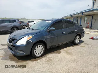 2016 Nissan Versa S Plus with VIN 3N1CN7AP7GL887227, listed as a Copart auction lot 53118615 with 113,121 mi miles and Salvage Title. Bid and sale history available at carsss.com. Image 1.