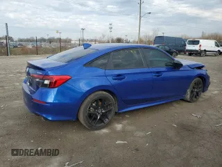 2023 Honda Civic Sport with VIN 2HGFE2F55PH502729, listed as a Copart auction lot 50946685 with Not provided miles and Salvage title. Bid and sale history available at DreamBid. Image 3.