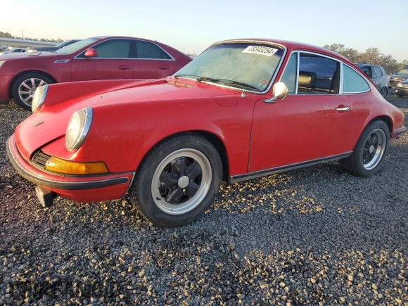 1969 Porsche 911 with VIN 119220801, listed as a Copart auction lot 78343254 with 97,290 mi miles and Salvage title. Bid and sale history available at DreamBid. Image 1.