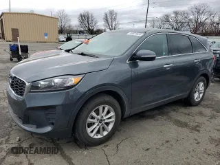 2020 Kia Sorento LX with VIN 5XYPG4A34LG646456, listed as a Copart auction lot 50023665 with 93,494 mi miles and Salvage Title. Bid and sale history available at carsss.com. Image 1.