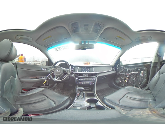2018 Kia Optima EX with VIN 5XXGU4L3XJG201341, listed as a Copart auction lot 46627355 with 95,617 mi miles and Salvage Title. Bid and sale history available at carsss.com. Image 15.