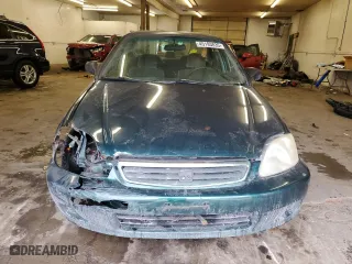 1999 Honda Civic VP with VIN 2HGEJ6611XH594868, listed as a Copart auction lot 45193835 with 180,914 mi miles and Salvage Title. Bid and sale history available at carsss.com. Image 5.