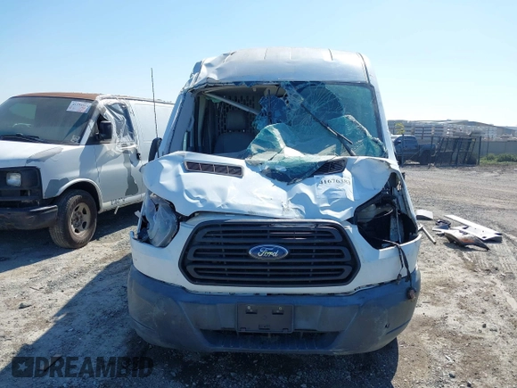 2017 Ford Transit with VIN 1FTYE1CM3HKB50922, listed as a IAAI auction lot 41676383 with 162,206 mi miles and . Bid and sale history available at DreamBid. Image 13.