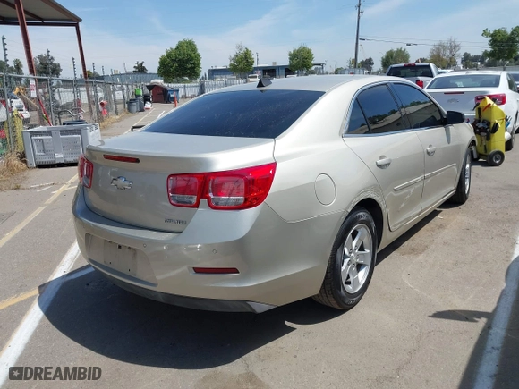 2013 Chevrolet Malibu LS with VIN 1G11B5SA8DF209872, listed as a IAAI auction lot 42034809 with 118,563 mi miles. Bid and sale history available at carsss.com. Image 4.