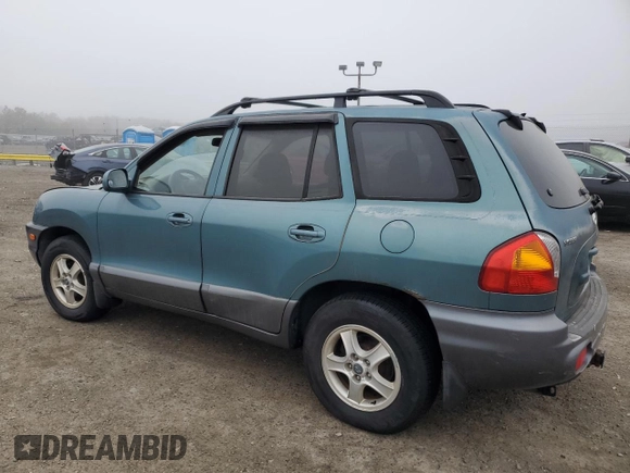 2002 Hyundai Santa Fe GLS with VIN KM8SC73DX2U328945, listed as a Copart auction lot 51134965 with 98,503 mi miles and Non Repairable. Bid and sale history available at carsss.com. Image 2.