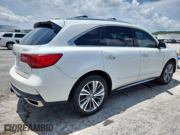 2018 Acura MDX Technology z VIN 5J8YD4H5XJL023446, wystawiony jako Copart lot #63824915 z przebiegiem 154 216 mil mil oraz Szkoda całkowita • Salvage title. Historia ofert i sprzedaży dostępna na DreamBid. Obrazek 3.