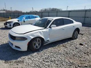 2019 Dodge Charger SXT with VIN 2C3CDXBG6KH704730, listed as a Copart auction lot 46696165 with 84,709 mi miles and Salvage Title. Bid and sale history available at carsss.com. Image 1.