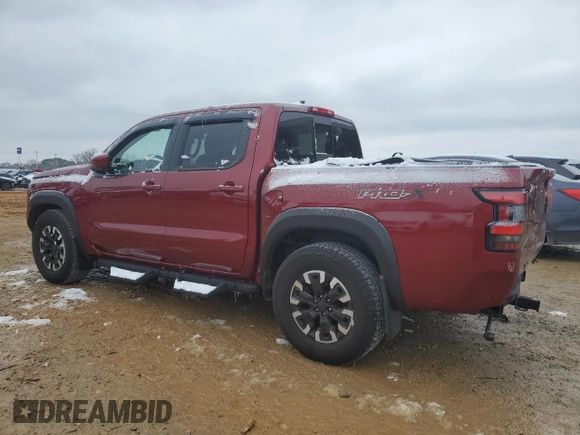2023 Nissan Frontier SV with VIN 1N6ED1EJ1PN645834, listed as a Copart auction lot 45502255 with 15,619 mi miles and Salvage title. Bid and sale history available at DreamBid. Image 2.