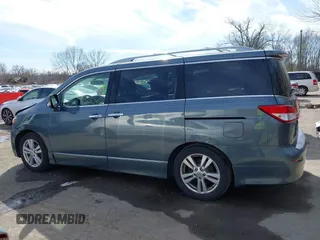 2012 Nissan Quest SL with VIN JN8AE2KP2C9031282, listed as a IAAI auction lot 41868868 with 179,819 mi miles. Bid and sale history available at carsss.com. Image 14.