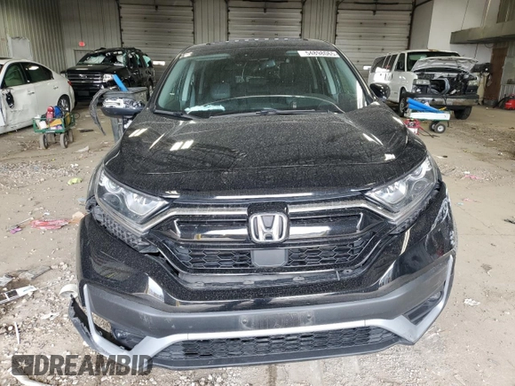 2021 Honda CR-V EX-L with VIN 5J6RW2H85ML014809, listed as a Copart auction lot 54898065 with 100,610 mi miles and Salvage title. Bid and sale history available at DreamBid. Image 5.
