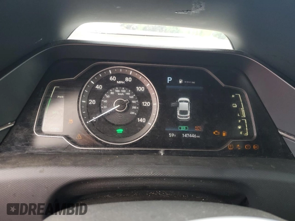 2022 Hyundai Ioniq Blue z VIN KMHC65LC0NU282862, wystawiony jako Copart lot #61659595 z przebiegiem 147 446 mil mil oraz Czysty tytuł • Clean title. Historia ofert i sprzedaży dostępna na DreamBid. Obrazek 9.