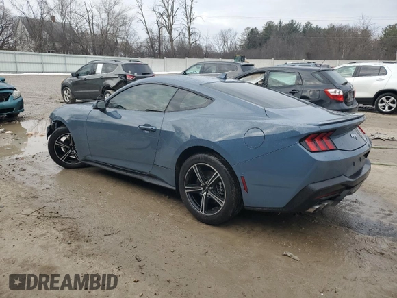 2025 Ford Mustang EcoBoost with VIN 1FA6P8TH9S5104519, listed as a Copart auction lot 49318395 with 1,852 mi miles and Salvage Title. Bid and sale history available at carsss.com. Image 2.