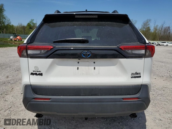 2024 Toyota RAV4 Hybrid LE with VIN 2T3UWRFV0RW227835, listed as a Copart auction lot 56447565 with 19,157 mi miles and Salvage title. Bid and sale history available at DreamBid. Image 6.