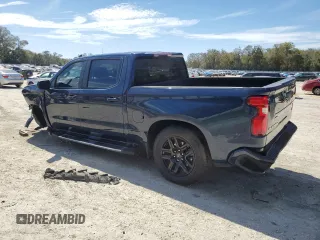 2023 Chevrolet Silverado 1500 RST with VIN 2GCUDEED3P1102891, listed as a Copart auction lot 47861045 with 50,034 mi miles and Salvage Title. Bid and sale history available at DreamBid. Image 2.