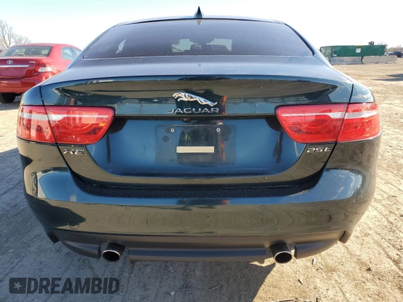 2017 Jaguar XE 25t Prestige with VIN SAJAE4BG1HA958627, listed as a Copart auction lot 80440484 with 47,736 mi miles and Salvage Title. Bid and sale history available at carsss.com. Image 6.
