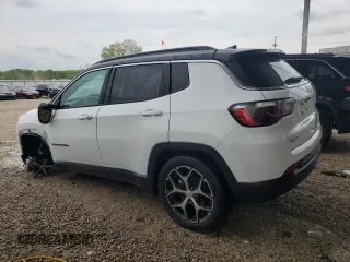 2024 Jeep Compass Limited with VIN 3C4NJDCNXRT134533, listed as a Copart auction lot 54619345 with 43,700 mi miles and Clean Title. Bid and sale history available at carsss.com. Image 2.