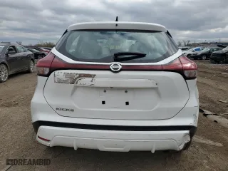 2021 Nissan Kicks S with VIN 3N1CP5BV0ML497299, listed as a Copart auction lot 52726105 with 35,742 mi miles and Clean Title. Bid and sale history available at carsss.com. Image 6.