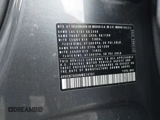 2022 Volkswagen Tiguan SE R-Line Black z VIN 3VVCB7AX9NM014741, wystawiony jako IAAI lot #42043123 z przebiegiem 71 777 mil mil oraz . Historia ofert i sprzedaży dostępna na DreamBid. Obrazek 9.